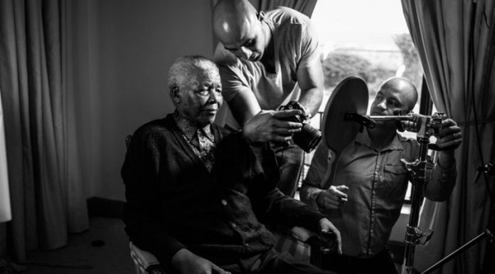 FOTO INCERDIBILE: Ultima sedinta foto a lui NELSON MANDELA